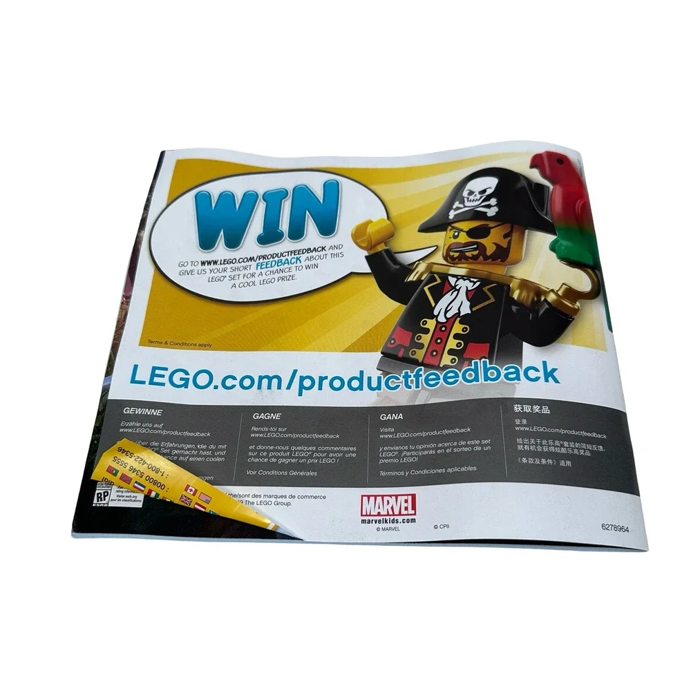 LEGO Marvel Spider-Man Far From Home Molten Man Battle 76128 Instruction Manual